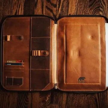 Buffalo Leather MacBook Folio & Cover