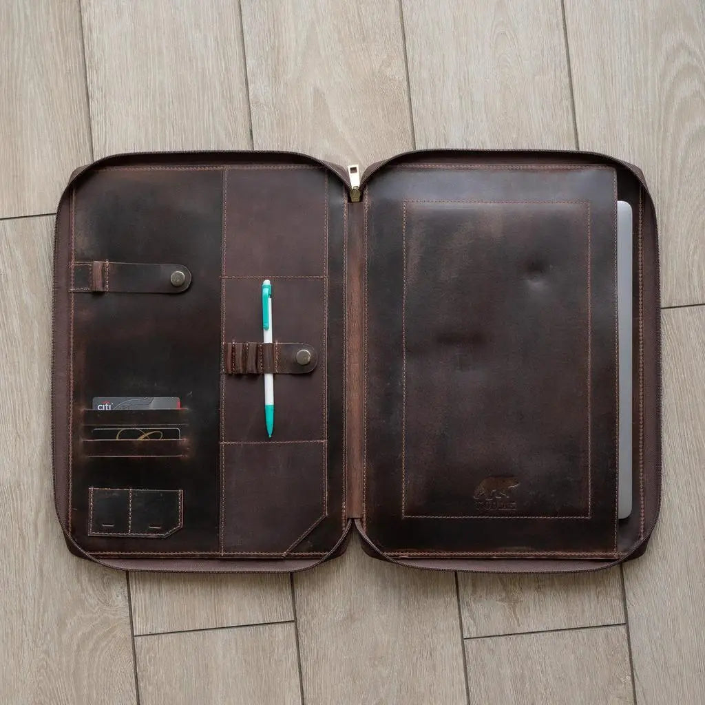Buffalo Leather MacBook Folio & Cover